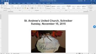 Creating a Booklet in Word [upl. by Hoffmann]