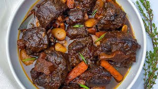 FALL OFF THE BONE OXTAIL  OXTAIL RECIPE  FRUGALLYT [upl. by Marget]