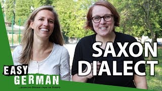 Saxon Dialect vs Standard German with Anja from Learn German with Anja [upl. by Bunce]