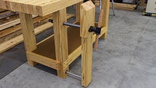 Build a Workbench Leg Vise [upl. by Gelb]