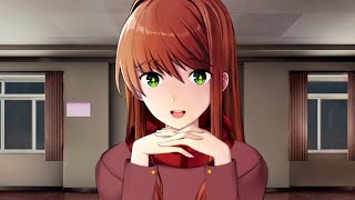 Revealing My Appearance to Monika  quotMonika After Storyquot Mod [upl. by Ahcsat]