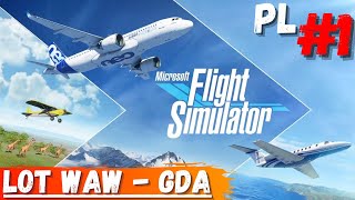 ✈️ Symulator Latania ✈️  Lecimy WAW  GDA  Microsoft Flight Simulator 2020 PL [upl. by Durand]