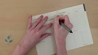 ADHD Productivity Planner Journal ASMR review [upl. by Proctor629]