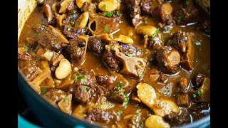 Jamaican Stewed Oxtails  CaribbeanPotcom [upl. by Jeniece]