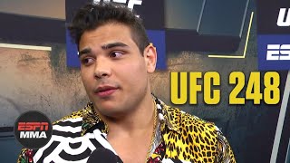 Paulo Costa rips Israel Adesanya’s performance vs Yoel Romero  UFC 248  ESPN MMA [upl. by Noirred]