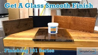 How To Use Grain Fillers  Finishing 101 Series [upl. by Maice]