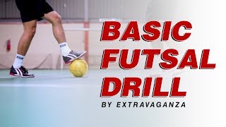 How to Improve Your Footwork in 4 Minutes  Basic Futsal Training [upl. by Delamare154]