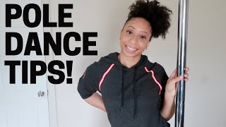 10 TIPS TO GET BETTER AT POLE DANCING  Pole Dancing Advice for Beginners amp What I Wish I Knew [upl. by Eidnahs763]