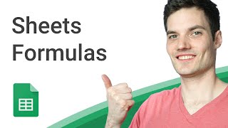 Google Sheets Formulas Tutorial [upl. by Asiela]