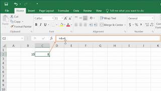 How to Enter and Edit a Formula in Excel [upl. by Nima]