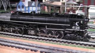 MTH Premier SP Cab Forward 4882 PS1 OGauge Steam Locomotive in True HD 1080p [upl. by Faust937]