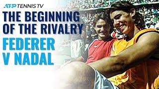 Federer vs Nadal The Beginning of the Rivalry in Miami [upl. by Yecnuahc]