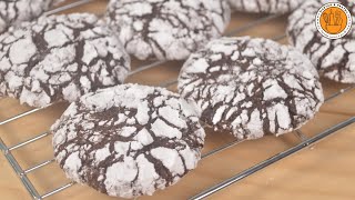 Moist and Chewy Chocolate Crinkles Recipe  Ep 107  Mortar and Pastry [upl. by Culbert]