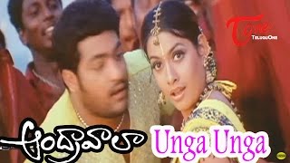 Andhrawala Songs  Unga Unga  Jr NTR  Rakshita [upl. by Leahcimluap694]