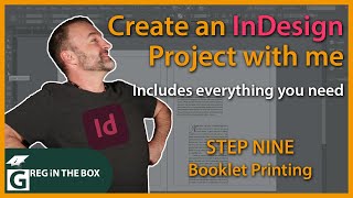 InDesign STEP 9 Booklet Printing [upl. by Nomahs]