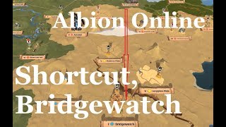 Albion Online  Caerleon to Bridgewatch fast almost safely [upl. by Attenwad]