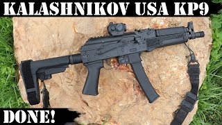 Kalashnikov USA  KP9  Done [upl. by Sunshine]