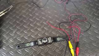 Wiring a backup camera to a Jensen VX7020 head unit [upl. by Viradis]