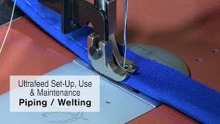 Piping Installation for Sailrite Ultrafeed Sewing Machine [upl. by Teiluj537]