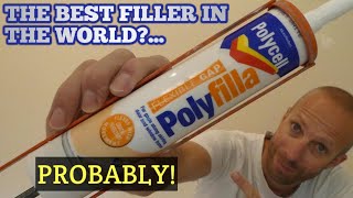 Filling gaps with Flexible Gap Polyfilla by Polycell [upl. by Ahsinned]