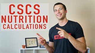 CSCS Nutrition Calculations Calories to Lose a Pound Macronutrients Cunningham equation and more [upl. by Ainsworth]