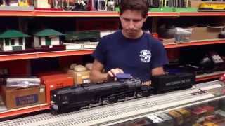 Lionel Southern Pacific AC12 Cab Forward On TrainWorld TV [upl. by Renrew]