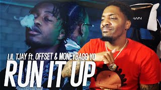 Lil Tjay  Run It Up Feat Offset amp Moneybagg Yo REACTION [upl. by Howland]