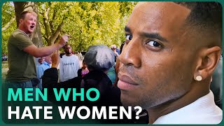 Britains AntiFeminist Men  Reggie Yates Extreme  Real Stories [upl. by Romeon]