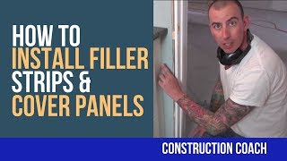 Cabinets 101 How to install Filler Strips amp Cover Panels  DIY [upl. by Hirsh492]