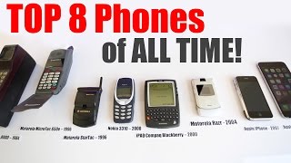 Best Phones Ever  Top 8 Best Phones of All Time [upl. by Ginnie520]