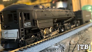 The Model Beast Rivarossi Cab Forward AC11 Southern Pacific Locomotive 4272 Review Running [upl. by Azeret766]