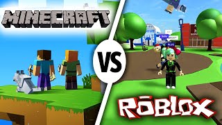 Minecraft vs Roblox  Which is better in 2020  Lets compare [upl. by Kirch]