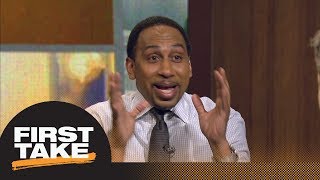 Stephen A goes wild over Russell Westbrooks Game 5 He was a man possessed  First Take  ESPN [upl. by Elyrad]