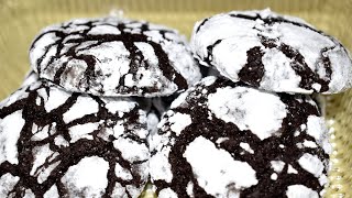 Homemade Chocolate Crinkles Pang Negosyo Recipe  Moist and Chewy [upl. by Ahteral]