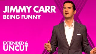 Jimmy Carr Being Funny  Extended amp Uncut [upl. by Nnaeinahpets]