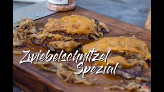 Zwiebelschnitzel Spezial  Ein Schnitzel zum verlieben [upl. by Acey314]