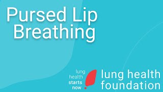 Pursed lip breathing technique [upl. by Alurd]