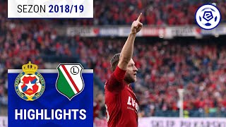 Wisła Kraków  Legia Warszawa 40  SKRÓT  Ekstraklasa 201819  27 Kolejka [upl. by Aniuqaoj]