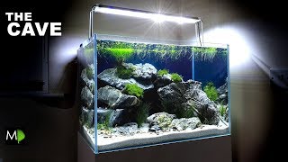 quotTHE CAVEquot AQUARIUMHow To  Aquascape Tutorial  Setup [upl. by Hamon]