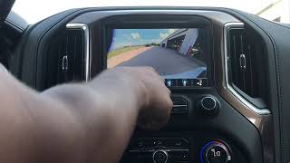 How to use the camera settings in the new 2019 Chevrolet Silverado [upl. by Nnaillij]