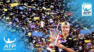 Hewitt vs Grosjean ATP Finals 2001 Final Highlights [upl. by Itisahc]