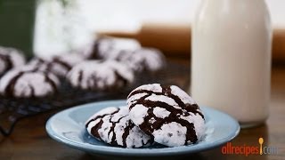 How to Make Chocolate Crinkles  Cookie Recipes  Allrecipescom [upl. by Aveer]