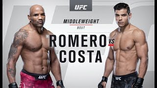 UFC 241 Paulo Costa vs Yoel Romero Recap [upl. by Sanalda36]