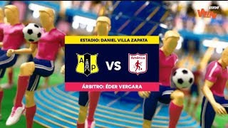 Alianza Petrolera vs America Goles y highlights Liga Aguila 2019II  Cuadrangulares fecha 5 [upl. by Niklaus]