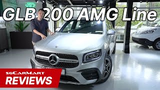 2020 MercedesBenz GLB200 AMG Line Overview feat Autodealz  sgCarMart Reviews [upl. by Awuhsoj]