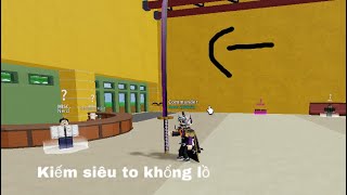 Blox fruitHướng dẫn cách bug kiếm siêu to [upl. by Lawford]