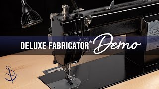 Sailrite® Deluxe Fabricator® Sewing Machine Demo [upl. by Spiegelman]