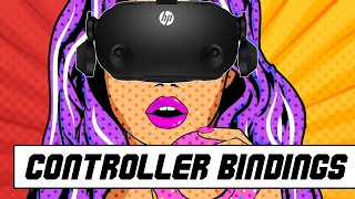 HP Reverb G2 Controller binding fix amp custom settings guide  Steam VR [upl. by Bramwell]