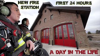 First 24 Hours in a New Fire Station  A Day in the Life [upl. by Tibbetts677]