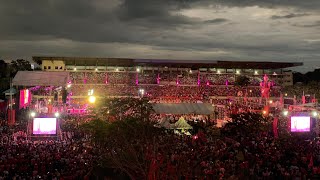 Paglaum Peoples Rally for Leni Robredo 70K Attendees [upl. by Ahsiled227]